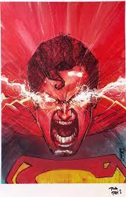 Rod Reis Rare Superman Print Signed Limited Dc Art New Last One Ebay Dc Comics Heroes Superhero Art Art