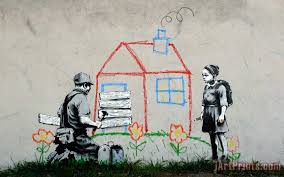 Buy or sell banksy prints if you are looking to bring your home alive with the most energetic and distinctive art prints obtainable then lionelgallery is the perfect place to purchase your very own banksy signed and unsigned prints. Banksy Graffiti Painting Graffiti Print For Sale