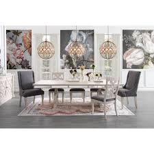 Athena Dining Table American Signature Furniture Dining Room Design Modern Dining Table 4 Dining Chairs