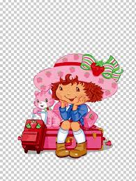 Hand made strawberries as topper. Strawberry Shortcake Bake Shop Muffin Png Clipart Birthday Cake Cake Cake Decorating Cartoon Doll Free Png