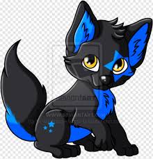 Mother gave him blue eyes, because he was gray. Anime Wolf Cute Animated Wolf Pup Transparent Png 556x579 5760358 Png Image Pngjoy