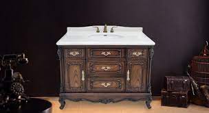 If you have an eye for antique bathroom vanities, our selection of traditional bathroom vanities or antique bath vanity sets will. Marseille Antique Bathroom Vanity Set