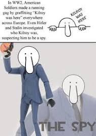 Back during ww2, ship hulls were often riveted. Kilroy Was Here Image Gallery List View Know Your Meme