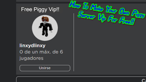 Maybe you would like to learn more about one of these? How To Make Your Own Piggy Vip Server For Free Roblox Piggy Glitches Mini Fixed It For Fre Bobux Youtube