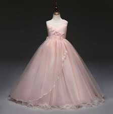 Flower Girl Dress Princess Formal Graduation Bridesmaid Size 6 8 10 12 14 16 Ebay Girls Dresses Princess Flower Girl Dresses Ball Gowns Wedding