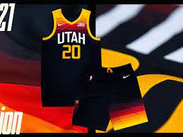 Utah jazz court logo (photo: Utah Jazz Unveil New Black City Edition Jerseys Deseret News