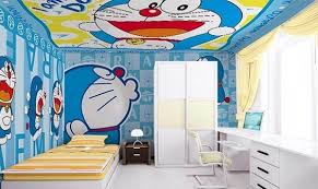 Lukisan Dinding Kamar Doraemon Simple Cikimm Com