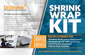 Shrink Wrap Kit For Runabouts And Pontoon Boats Up To 24 Ds Swkit