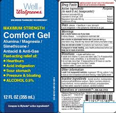 maximum strength comfort gel suspension walgreen company