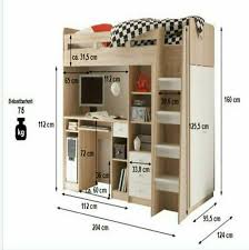 Einige hersteller haben den trend erkannt und bieten hochbetten in direkter kombination mit schreibtisch, schrank oder sogar kleiderschrank an. Hochbett Mit Kleiderschrank Und Schreibtisch In Wesel Wesel Auf Kleinanzeigen De
