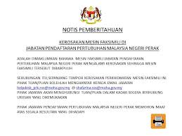 Jabatan Pendaftaran Pertubuhan Malaysia Negeri Perak Photos Facebook