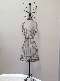 French Inspired Metal Dress Form Rack Coat Hanger Home Decor Inspiration French Inspired