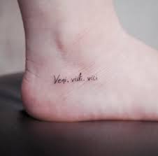 Veni vidi vici was last modified: 45 Tiny Tattoos Die In Jeder Hinsicht Perfekt Sind Temporary Tattoo Blog