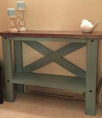Farmhouse Sofa Table Furniture Projects Diy Furniture Furniture Diy