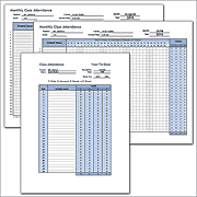 Free printable attendance sheet template attendance. Free Printable Attendance Sheets