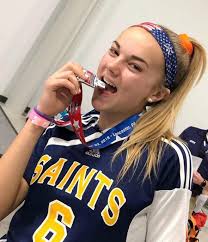 We are so proud of you Rylie Wollerton!! Good luck in the Junior Pan  American Games!!! Have a blast and play hard!! We are all cheering for  you!! Go USA!!! #Roll Saints