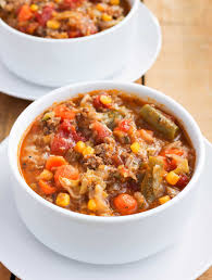 Ground Beef and Cabbage Soup