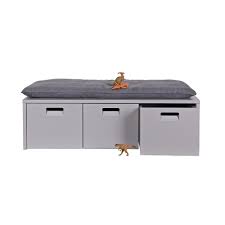 For a great combination of lockable storage and display space, we have our kids locker with open cubbies. Industrial Kids Locker Storage Bench In Hertog Grey Woood Cuckooland