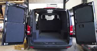 mercedes vito this van was ply lined carpeted and had a half height bulkhead and led strip light volkswagen bus interior car accessories ford transit camper