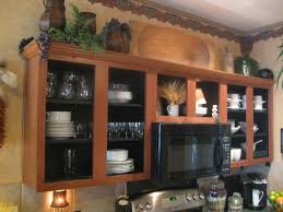 Painted The Inside Of The Cabinets Black Looks Like A Shadow Box Update Cabinets Home Kitchens Open Kitchen Shelves
