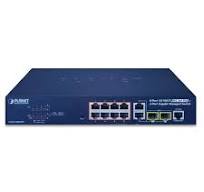 FGSD-1008HPS 8-Port 10/100TX 802.3at PoE + 2-Port Gigabit TP/ SFP Combo  Managed Ethernet Switch