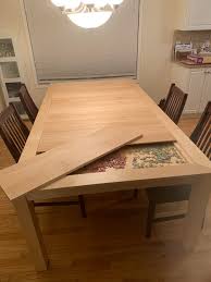 Dworkin's secret compartment coffee tables are like giant versions of those wood puzzle games. Carpenter Shares Diy Table That Has Hidden Compartments For Games 12 Tomatoes