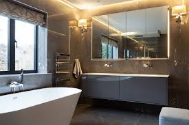 When i think of patterned tile, i think of tile that has a pattern painted right on or baked into the glaze. The Cedars Master Bathroom Ensuite Family Bathroom Guest Bathroom And Cloakroom By Tbk Design Tiles Baths Direct