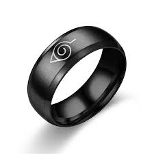 Buy Anime Naruto Rings Stainless Steel Titanium Jewelry Mens Rings At Affordable Prices Free Shipping Real Reviews With Photos Joom