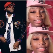Davido knack girl wey get infection ke?