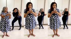 It did not happen out of the blue. Sameera Reddy And Her Mother In Law Nail The Fliptheswitch Challenge Youtube
