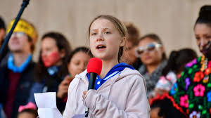 In august 2018, dismayed by adults' lack of action on the global. Greta Thunberg Hollywood Star Auf Demo Dann Klicken Handschellen Politik