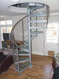 Straight Run Stainless Steel Spiral Staircase Rs 500 Running Feet Steel Mart India Chennai Id 5375594812