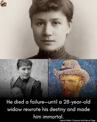 Johanna “Jo” Bonger (1862–1925), was Vincent van Gogh's sister-in-law,  married to his younger brother, Theo van Gogh. Jo Bonger played a crucial  role in preserving Vincent's legacy and ensuring his work gained