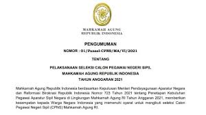 Perbankan syariah merupakan salah satu kompetensi keahlian dari program keahlian: Cpns Mahkamah Agung 2021 Jumlah Formasi Persyaratan Beserta Jadwal Lengkapnya Tribunnews Com Mobile