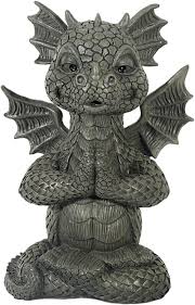 Gartendrache Yoga Drachen Statue Statuen Und Drachen
