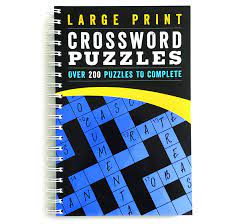Whether the skill level is as a beginner or something more advanced, they're an ideal way to pass the time when you have nothing else to do like waiting in an airport, sitting in your car or as a means to. Large Print Crossword Puzzles Over 200 Puzzles To Complete Parragon Books Amazon Com Mx Libros