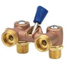 American valve m75ls 1/2 washing. Everbilt 1 2 In Brass Mip X Mht Front Operated Dual Washing Machine Valve Vwmduaf3eb The Home Depot