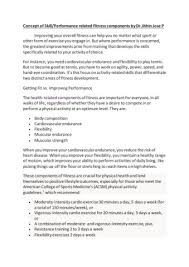 Using features from one of the best fitness trackers for golf can help you improve your game f. Skill Related Fitness Pages 1 6 Flip Pdf Download Fliphtml5