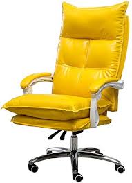Hgna Chairs Premium Office Chair Comfortable Executive Swivel Computer Chair High Back Faux Lea In 2020 Comfortable Chair Executive Office Chairs Unique Office Chairs