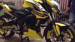 Bajaj Pulsar 200 Modified Google Da Ara Pulsar Motorcycle Bike