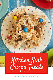 Kitchen Sink Crispy Treats Recipe Krispie Treats Recipe Crispy Treats Easy Snack Recipes