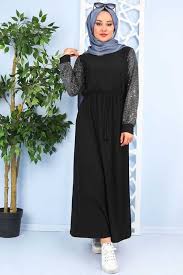 Destina Pullu Tesettur Spor Elbise Modelleri Moda Tesettur Giyim Elbise Modelleri Moda Stilleri Elbise