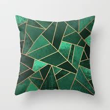 New Ways To Decorate With Hunter Green Throw Pillows Green Pillows Pillows
