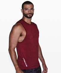 Lululemon Metal Vent Tech Muscle Tank *lululemon X Barrys - Ruby Red   Midnight Maroon - lulu fanatics