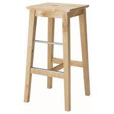 Ikea marius stackable stool breakfast bar dining stool modern,red,white & black. Nilsolle Bar Stool Birch 74 Cm Ikea Ireland