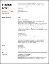 Experienced financial services associate who has excellent organizational and customer service skills. 5 Accountant Resume Examples That Worked In 2021