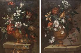 Check spelling or type a new query. Pair Of Paintings Of Flowers Spanish School 18th Century