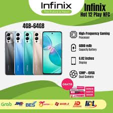 Promo Infinix Hot 12 Play NFC {X6816D ...
