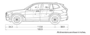 2017 Bmw X3 Dimensions