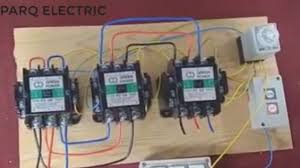 Jika tombol s1 di tekan maka arus akan mengalir menuju coil kontaktor magnet sehingga kontaktor ku. How To Make A Star Delta Panel Board Full Connection Video By Parq Electric